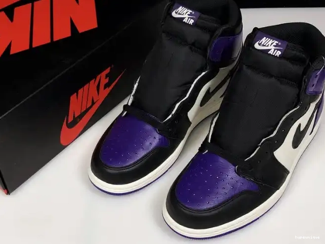 HYPE Purple 1 Court Jordan 555088-501 Air 0430